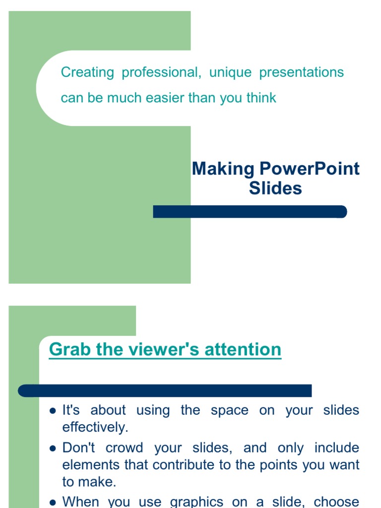 Presentation Tips for Effective Delivery | PDF | Graphics | Microsoft ...