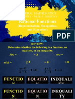 Rational Functions and Applications