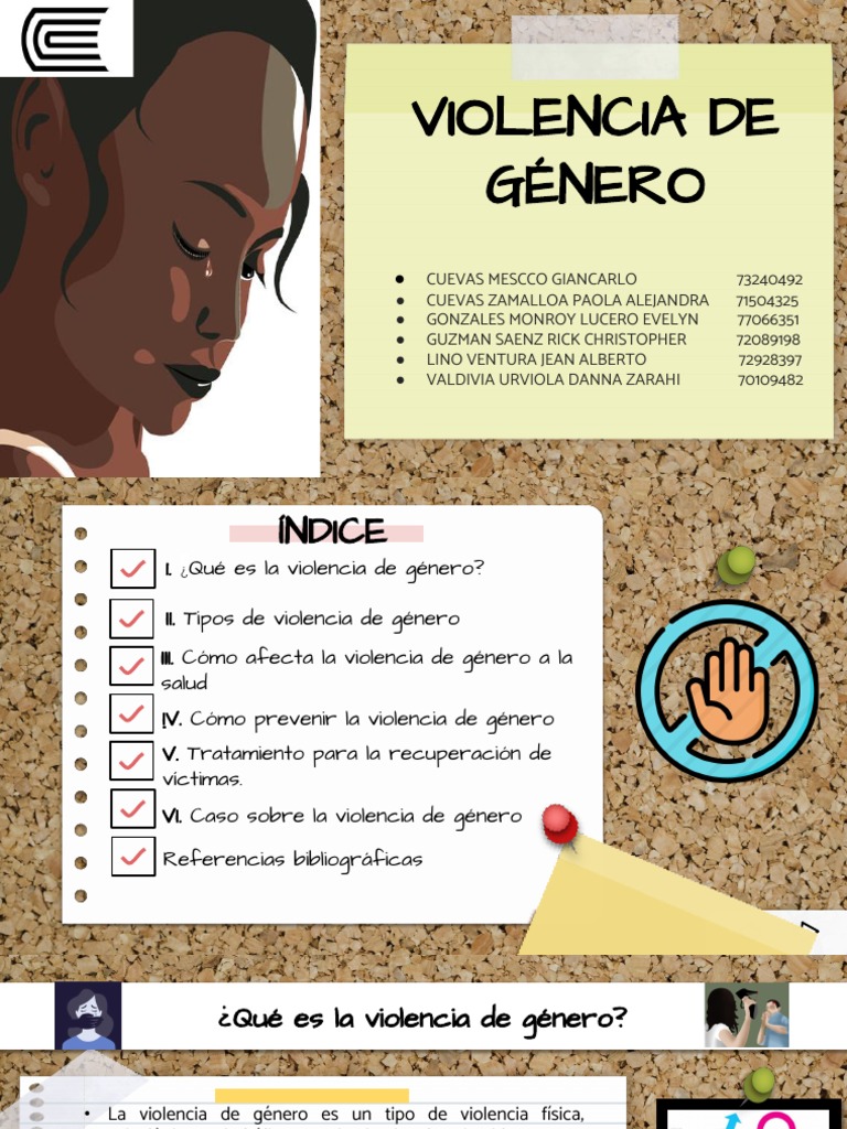 Violencia de Género | PDF | Violencia | La violencia contra las mujeres