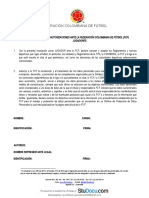 Jugador Formato Decalaraciones y Autoriddddzaciones Jugadores 2