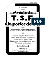 Precis de TSF A La Portee de Tous