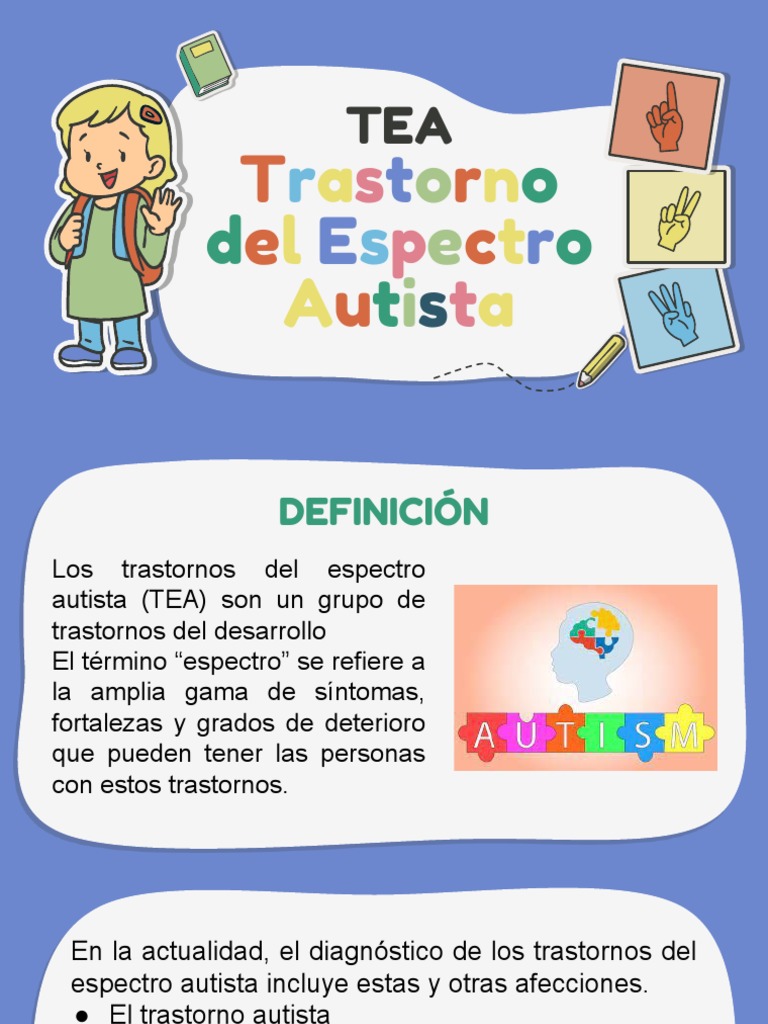 Definición y características del TEA | PDF | Espectro autista | Causas ...