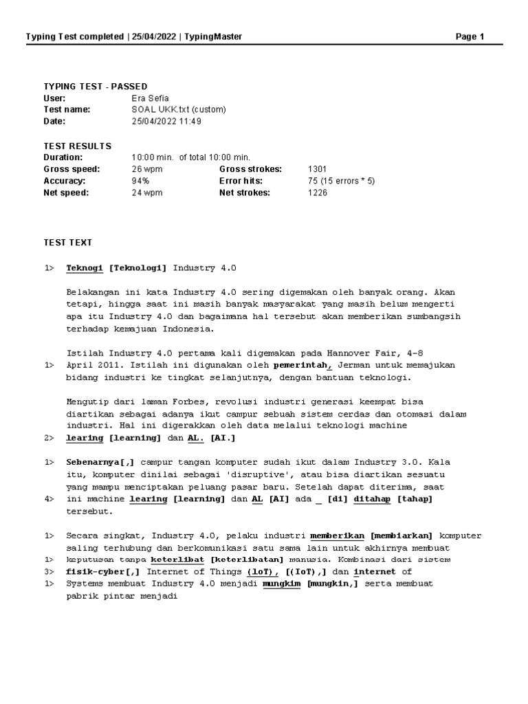 Era sefia typing master pdf