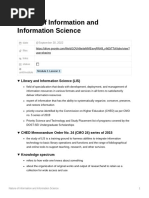 Nature of Information and Information Science