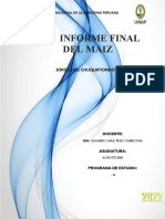 Informe Final de Cultivo de Maiz Jefe