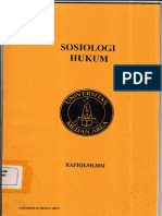 SOSIOLOGI HUKUM