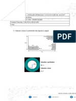 Cálculo de áreas, perímetros e volumes em problemas de engenharia civil