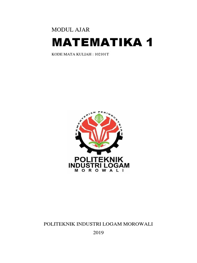 Modul Teori Matematika 1 | PDF | Metode & Bahan Ajar | Komputer