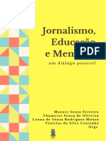 Livro Jornalismo, Educação e Memória - Ligajoeme