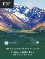 2019 Community Health Needs Assessment From Mat-Su Health Foundation