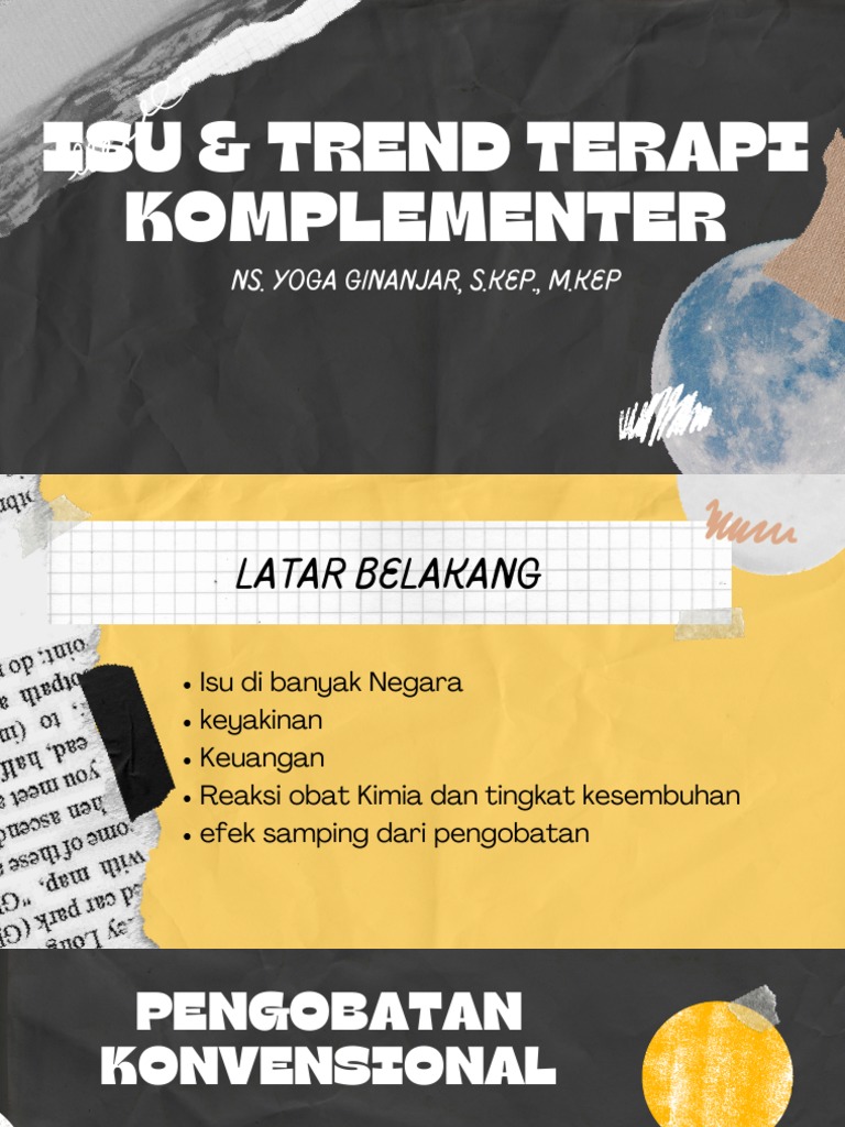 Contoh Poster Terapi Komplementer | PDF