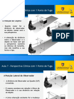 Aulas 7 e 8 - Exercícios 6 A e B - PERSPECTIVA - Unidade I