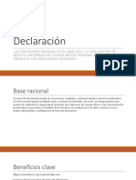 Declaración