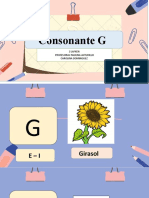 consonante G - GE, GI - GUE, GUI