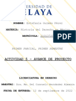 Guzmán - Pérez - Estefanía - 21013720 - 1sem - LD - Actividad 5-Avance de Proyecto.