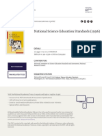 National Science Education Standards (1996) : This PDF Is Available at