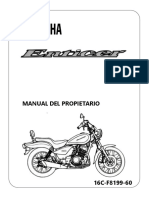 Manual de Usuario - Yamaha Enticer YBA125