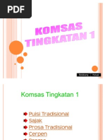 Komsas Tingkatan 1