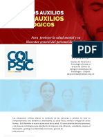 Folleto Primeros Auxilios y Autoauxilios Psicológicos PDF