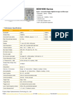 OWON SDS1000 - Data - Sheet