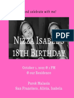 Nizza Isabel 18th BDay