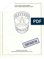 Police Quest 1 Manual