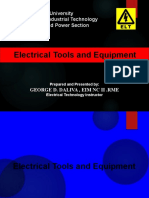 Electrical Tools and Equipment Identification Guide