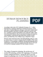 Human Resource Planning - Unit 2 - HRM