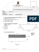 Prueba Matematica Perimetro