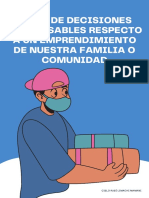 Toma de Decisiones Responsables Respecto A Un Emprendimiento de Nuestra Familia O Comunidad