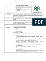 7.1.4.1 Sop Alur Pelayanan Pasien