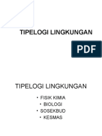 Tipelogi Lingkungan