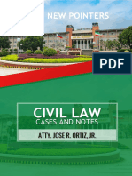 New Pointers 2022 Civil Law