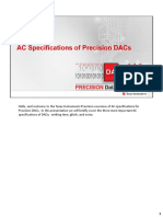 Precision DAC - AC Specs