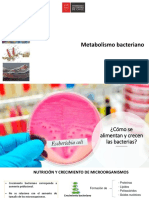 Clase 3 Metabolismo y Genética Bacteriana