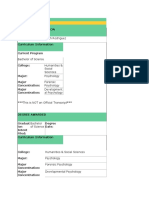 Transcript Data