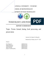 Report Assignemnt Toxicology
