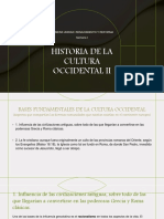 Historia de La Cultura Occidental Ii: Primera Unidad: Renacimiento Y Reforma Semana I