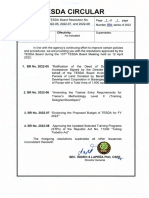 TESDA Circular No. 026-2022