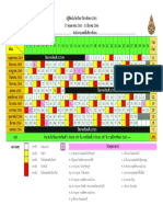 ปฏิทินนับวันมาเรียน ปีการศึกษา 2565