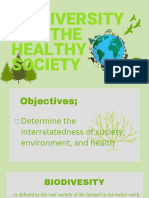 Biodiversity and Healthy Society-Gestech-Lp5