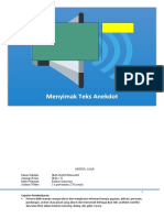 Modul Ajar Kombi Klas X Bab 2 Teks Anekdot