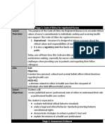 Lesson Overview:: Stage 1: Code of Ethics For Registered Nurses