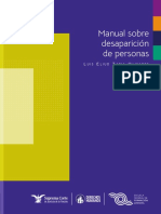 Manual de Desaparicion de Personas