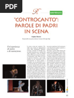 Controcanto Parole Di Padri in Scena
