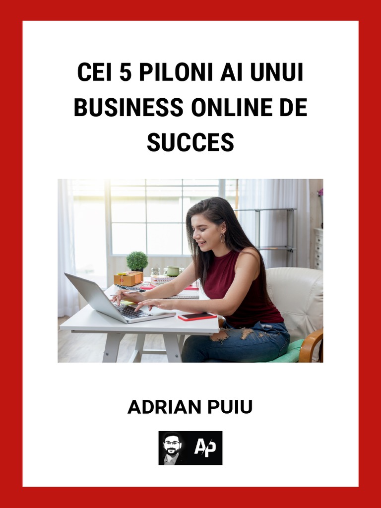 Cei 5 Piloni Ai Unui Business Online de Succes | PDF