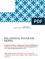 Relational Data Model (RDM)