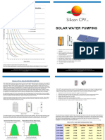 Silicon CPV Solar Pumping Systems