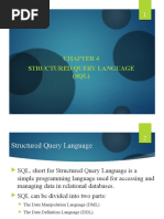 Structured Query Language (SQL)