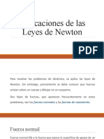 Aplicaciones de Las Leyes de Newton